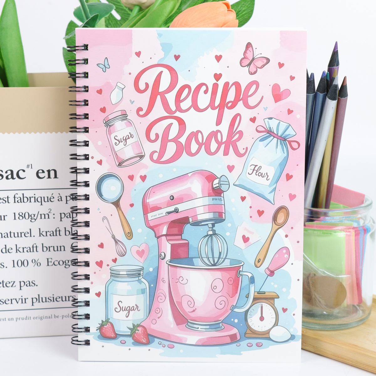 Meal Prep Plan - Livro de Receitas Pessoal - para