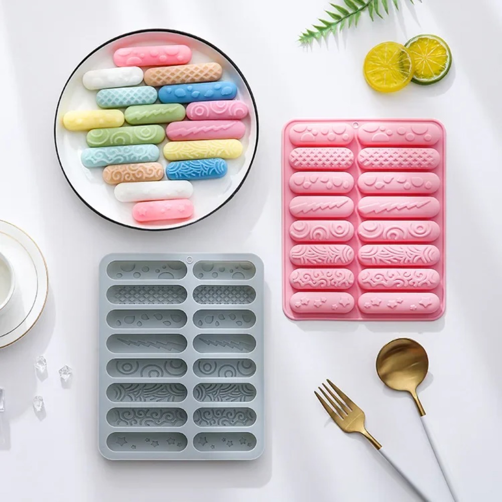 Meal Prep Protein - Molde de Silicone com 16 Cavidades