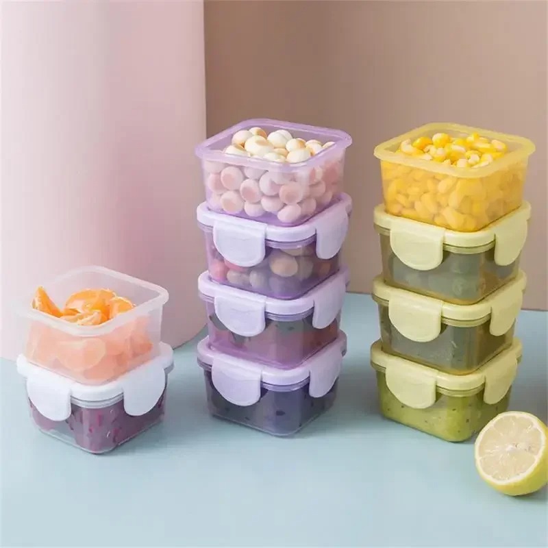 Conjunto de 4 Mini Potes Hermé - Meal Prep Plan avaliação e preço