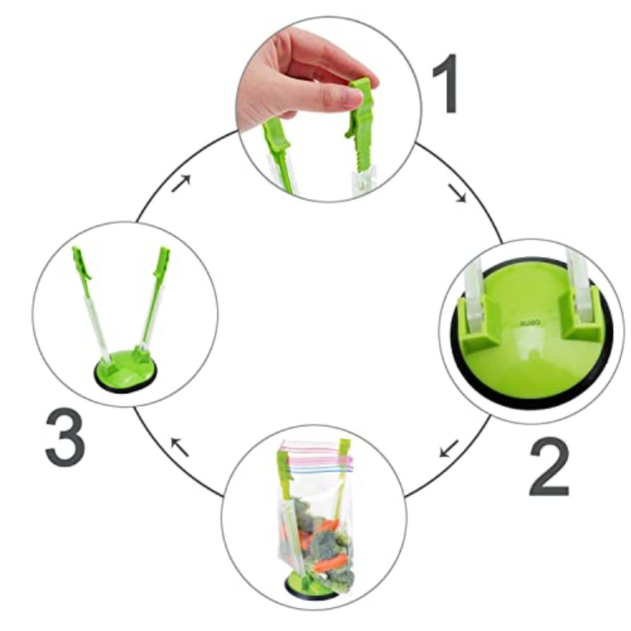 Suporte para Sacos de Alimento - Meal Prep Plan avaliação e preço