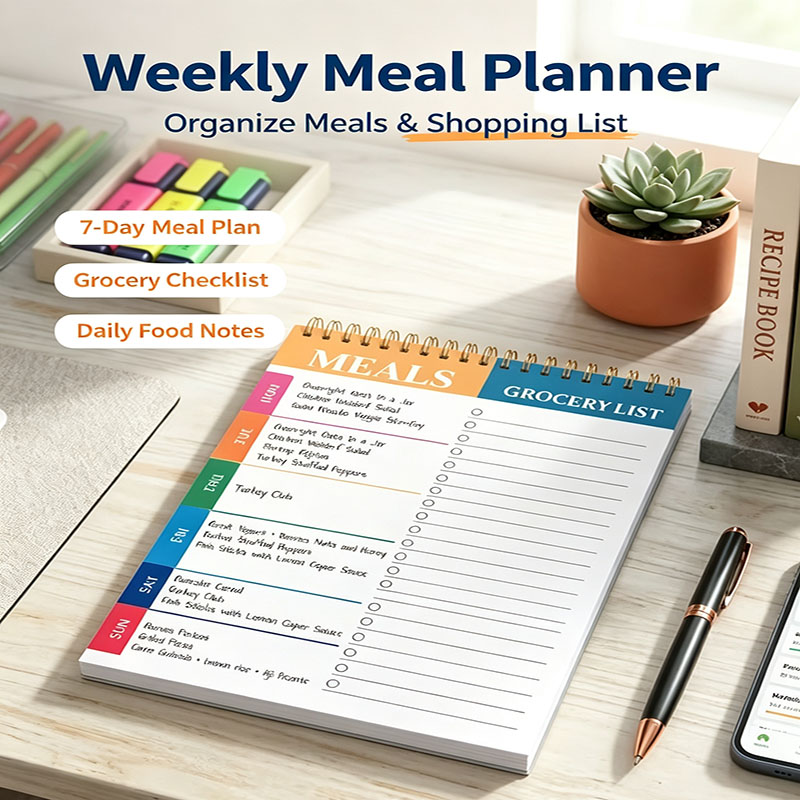 Bloco de Notas para Planejamen - Meal Prep Plan avaliação e preço