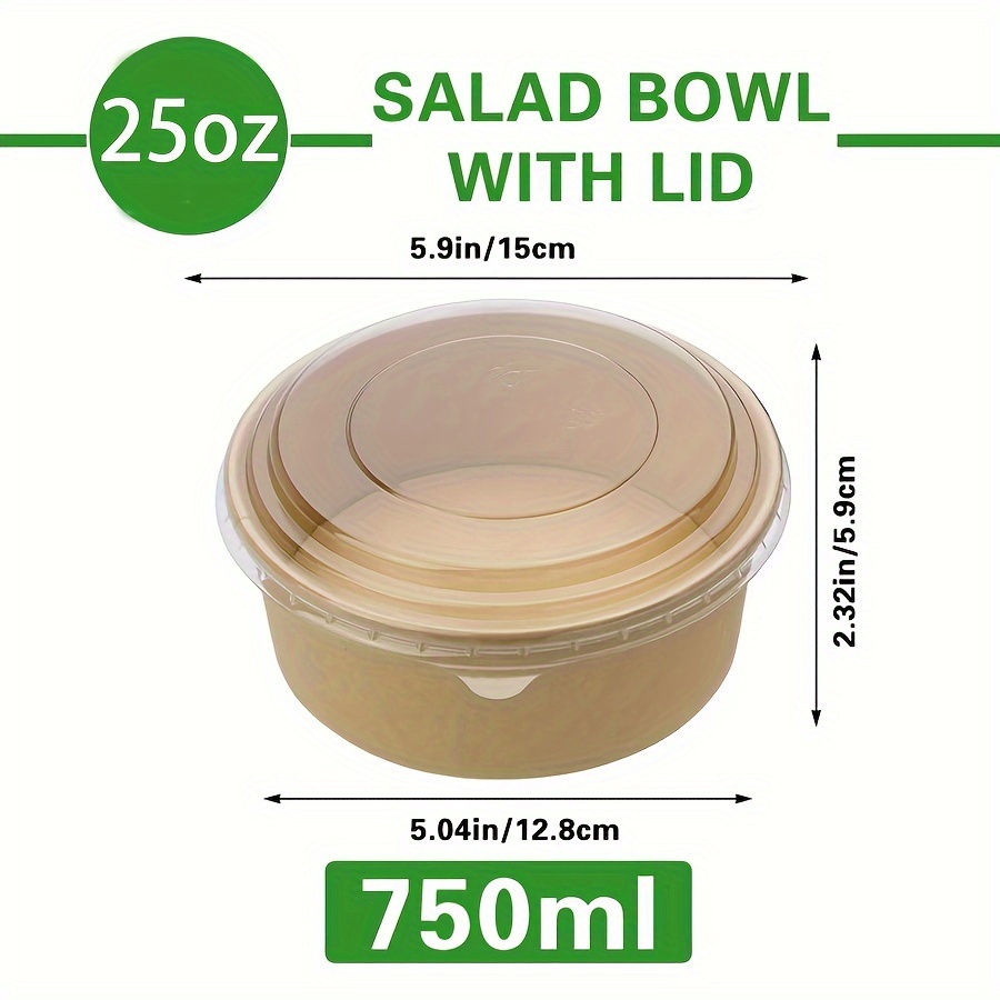 25oz/750ml 25/50 pacotes tigel - Meal Prep Plan avaliação e preço